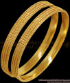 BR176-2.4 Size South Indian Real Gold Guarantee Daily Wear Imitation Bangles