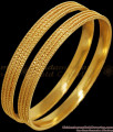 BR176-2.6 Size South Indian Real Gold Guarantee Daily Wear Imitation Bangles