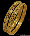 BR1761-2.4 Latest Design One Gram Gold Bangle Collections