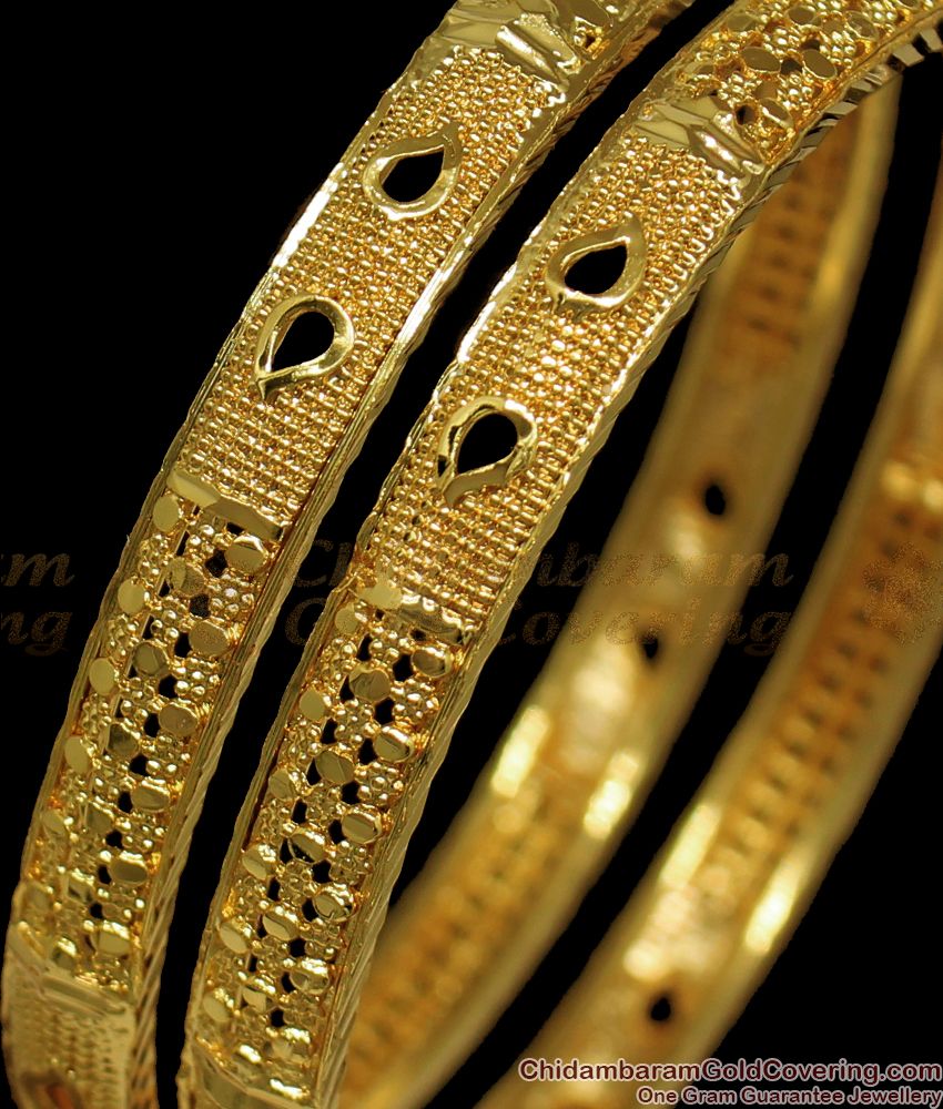 BR1762-2.6 Mango Design Guarantee Gold Bangle Collections