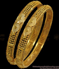 BR1772-2.6 Latest Leaf Design Kerala Gold Bangle Shop Online BR1772-2.6 Latest Leaf Design Kerala Gold Bangle Shop Online