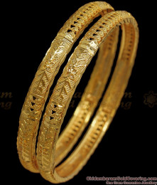 BR1784-2.6 Designer Real Gold Tone Bangle Women Collections