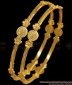 BR1834-2.4 Unique Thin Flower Kasumani Gold Bangle Daily Wear