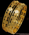 BR1836-2.6 New Traditional Lakshmi Kasu Gold Bangle Shop Online