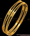 BR1849-2.10 Size Latest Net Pattern One Gram Gold Bangle Shop Online