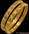 BR1854-2.6 Size Kerala Designer Collection Gold Bangle Bridal Wear