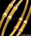 BR1871-2.8 Size Latest Model Kambi Valayal Light Weight Gold Bangles