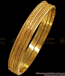 BR1890-2.10 Size Set Of Four Gold Imitation Bangle Spiral Design Womens Fashion BR1890-2.10 Size Set Of Four Gold Imitation Bangle Spiral Design Womens Fashion