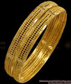 BR1893-2.8 Size New Net Pattern Gold Plated Bangles Shop Online