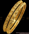 BR1896-2.10 Size Latest Sleek Gold Plated Bangle Collections Online Fashion Jewelry