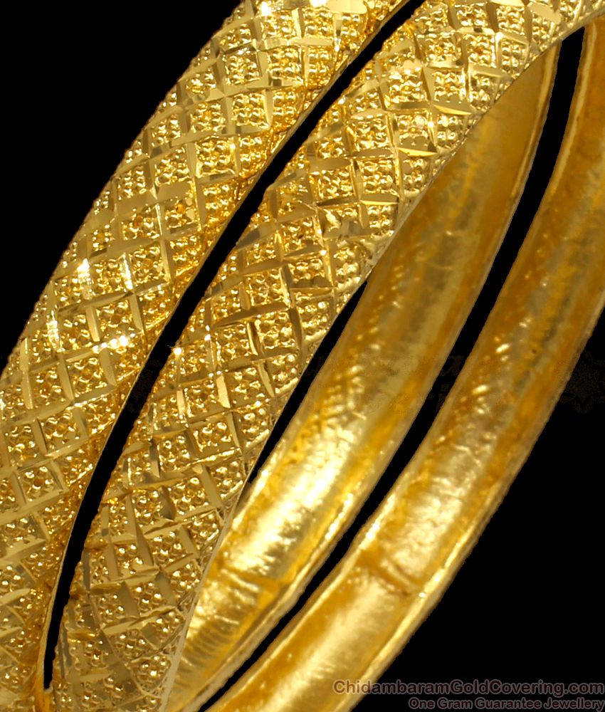 BR1907-2.8 Size Elegant 2 Gram Gold Bangle Forming Collections
