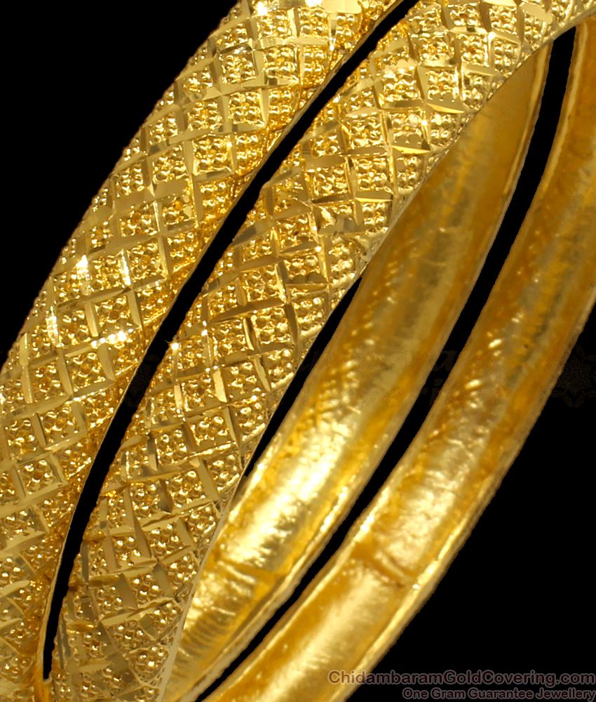 BR1907-2.6 Size Elegant 2 Gram Gold Bangle Forming Collections