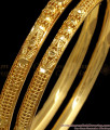 BR1937-2.6 Size Stylish Gold Plated Bangles Light Weight Collections