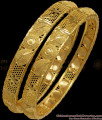 BR1957-2.4 Size Classic Gold Plated Bangle for Daily Use Buy Online