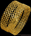 BR1990-2.6 Size Broad Design 1 Gram Gold Plated Neli Bangle Bridal Wear