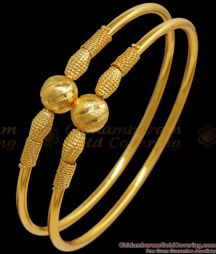 Gold plated bangles with guarantee store