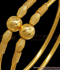 BR1995-2.6 Size Plain Gold Plated Bangle Net Pattern Shop Online BR1995-2.6 Size Plain Gold Plated Bangle Net Pattern Shop Online