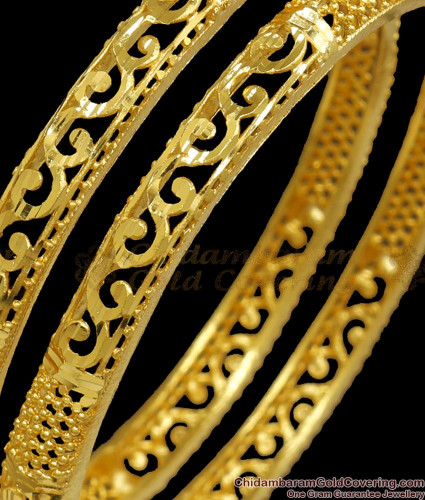 BR2014 2.4 Size Set Of Two 1 Gram Gold Bangle Shop Online
