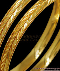 BR2032-2.4 Size Daily Wear Gold Plated Bangles For Women BR2032-2.4 Size Daily Wear Gold Plated Bangles For Women