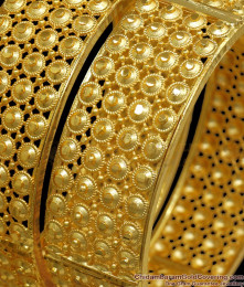BR2040-2.6 Gold Kada Bangles Design Bridal Collection