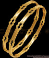 BR2045-2.6 Five Metal Original Impon Bangle Gold Trendy Designs