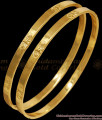 BR2046-2.4 Set of 2 Impon Gold Bangle Specially Crafted for Daily Use