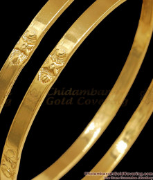 BR2046-2.8 Set of 2 Impon Gold Bangle Specially Crafted for Daily Use BR2046-2.8 Set of 2 Impon Gold Bangle Specially Crafted for Daily Use
