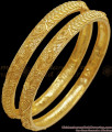 BR2052-2.6 Size 2 Gram Gold Bangle Bridal Wear For Marriage