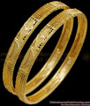 BR2065-2.8 Size Gold Plated Bangles Pirai Design Shop Online