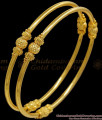 BR2103-2.4 Size Set of Two Daily Wear Gold Bangle Collections