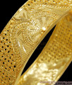 BR2131-2.8 Size Screw Type 2 Gram Gold Broad Kada Bangle Bridal Jewelry