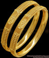 BR2139-2.4 Size Kerala Design Daily Wear One Gram Gold Bangles Shop Online