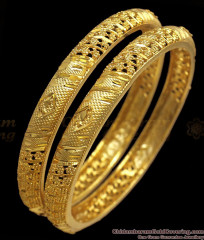 BR2170-2.4 Size Real Gold Tone Bangle Designs Bridal Collections For Womens BR2170-2.4 Size Real Gold Tone Bangle Designs Bridal Collections For Womens