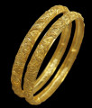 BR2175-2.4 Size Latest Bridal Forming Two Gram Gold Bangle Designs For Women
