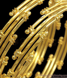 BR2177-2.8 Traditional 4 Line Forming Bangle Semiya Pattern Shop Online