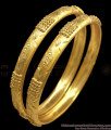 BR2180-2.6 Unique Light Weight Forming Two Gram Gold Bangles Bridal Collections