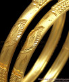 BR2181-2.6 Size New Arrival Two Gram Gold Bangles Design For Womens Bridal