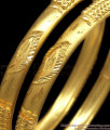 BR2181-2.4 Size New Arrival Two Gram Gold Bangles Design For Womens Bridal