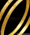 BR2241-2.4 Size Elegant Thin 2 Gram Gold Bangles Designs Shop Online