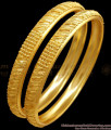 BR2246-2.10 Size Set Of Two Unique 2 Gram Gold Bangle Forming Bridal Collections