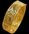 BR2257-2.4 Size One Gram Gold Kada Bangle Heart Designs Shop Online
