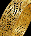 BR2257-2.4 Size One Gram Gold Kada Bangle Heart Designs Shop Online