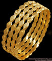 BR2287-2.6 Size Kolkata Design Gold Bangles Party Wear Collection
