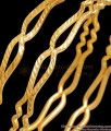 BR2290-2.10 Set Of Two Stylish 1 Gram Gold Bangles Neli Designs Shop Online