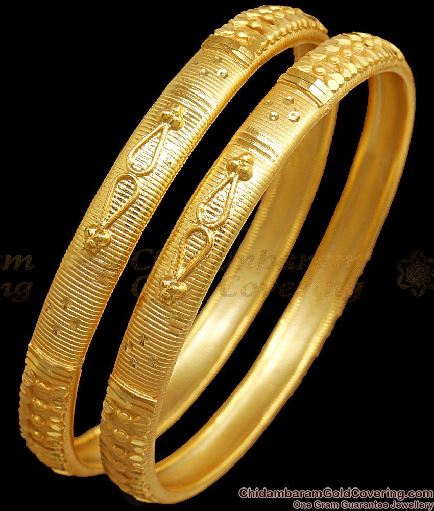 BR2315-2.10 Size New Arrival 2 Gram Gold Bangle Forming Collections