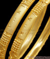 BR2317-2.6 Two Gram Gold Bangles Bridal Forming Jewelry Designs