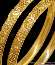 BR2330-2.6 22Kt Bridal Gold Bangles Imitation Jewelry Designs BR2330-2.6 22Kt Bridal Gold Bangles Imitation Jewelry Designs