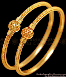 BR2371-2.10 Size Function Wear Ball Type Bangle 1 Gram Gold Bangle