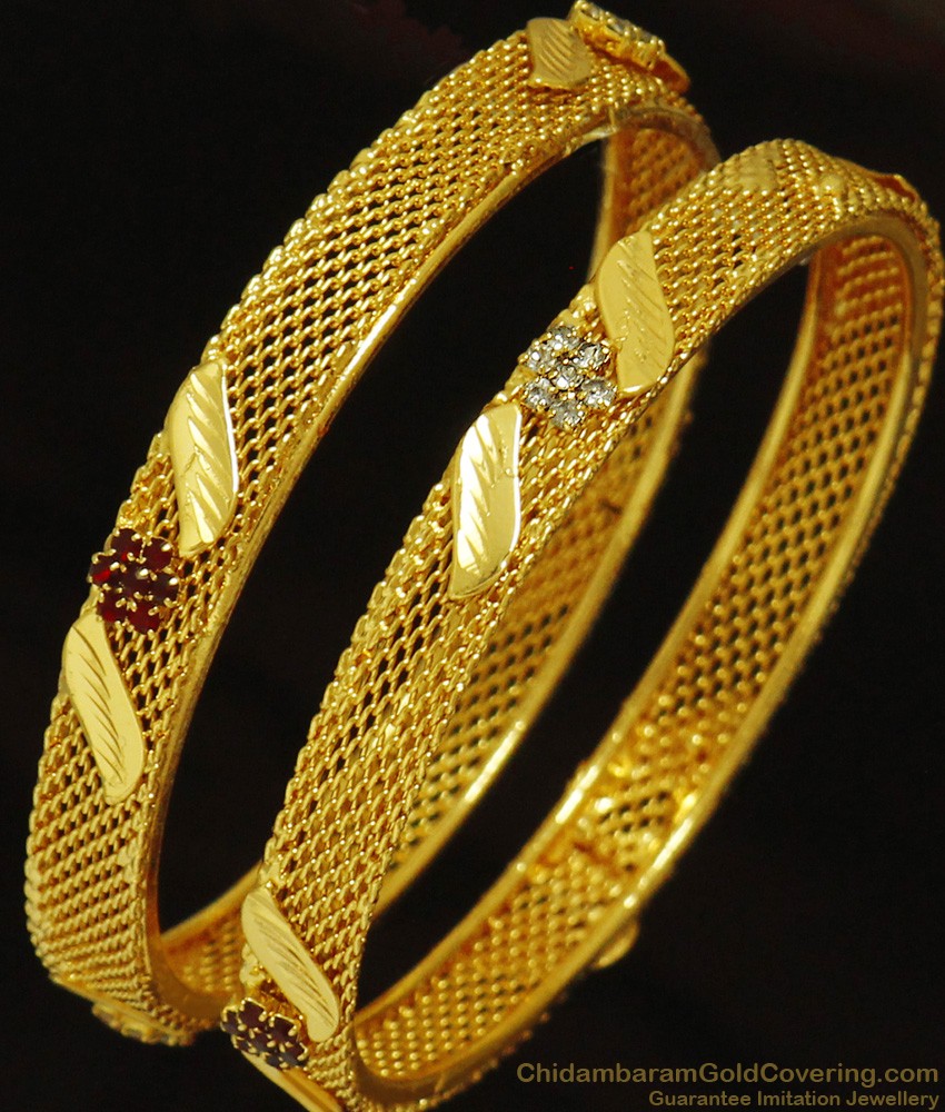 BR238-2.8 Size Kerala Pattern Stone Bangles for Women Buy Online