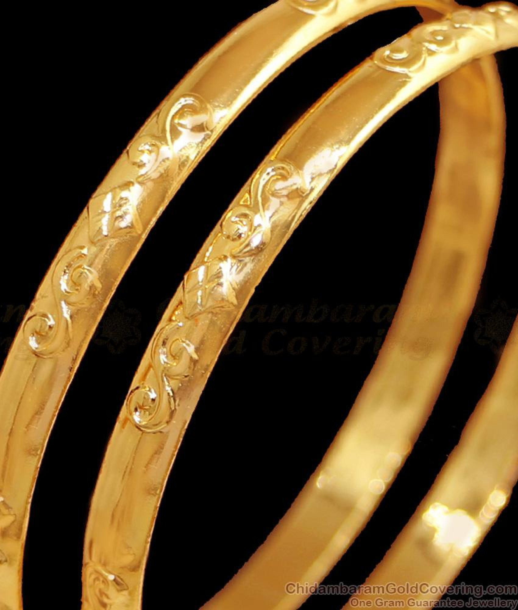 BR2401-2.4 Size Premium Impon Pachaloha Bangle Without Stone For ...